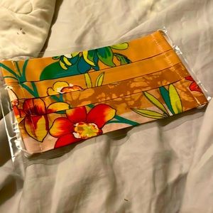JOHNNY WAS face mask plus size adult cotton pleated bohemian pocket